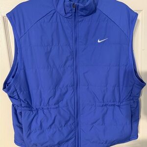 Womens Nike Therma-Fit Blue Vest - Size Large